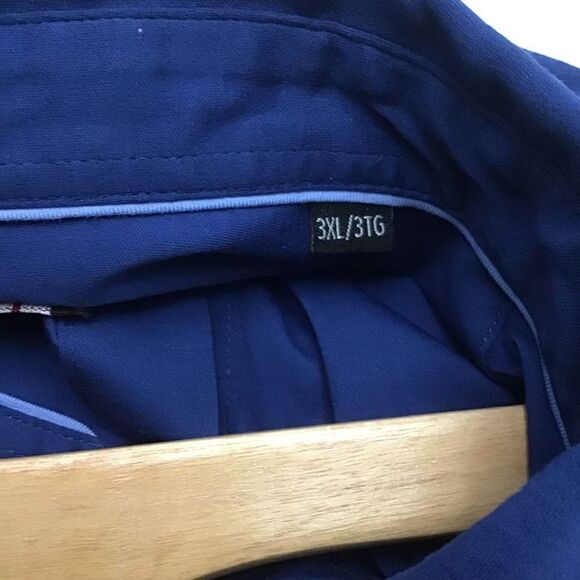 ANTHONY of London blue 100% cotton sleeveless button down shirt 3XL - Picture 5 of 16